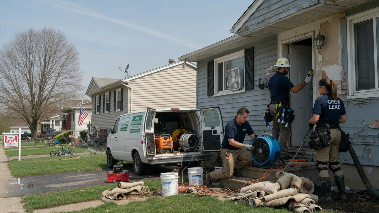 Flood Cleanup in Pemberville, OH near me