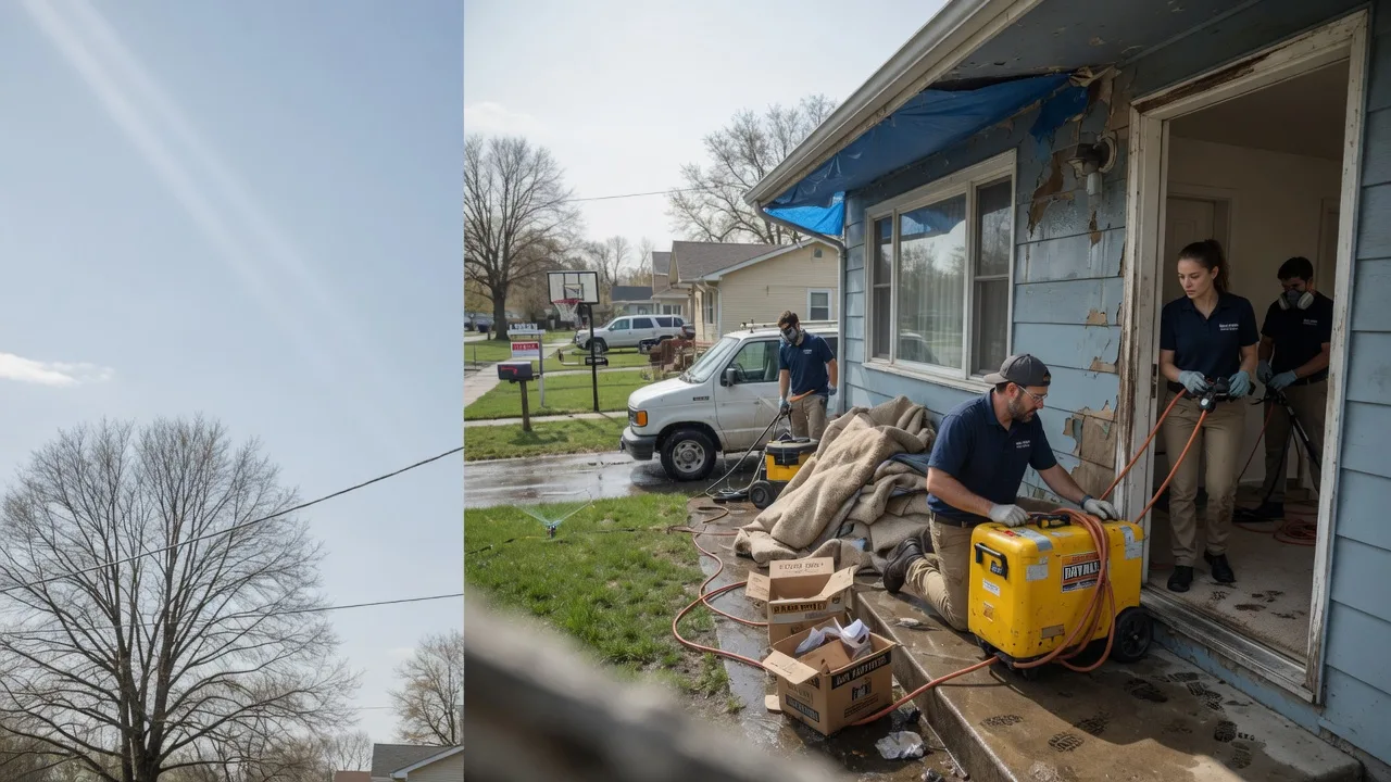 Basement Flood Cleanup in Pemberville, OH near me